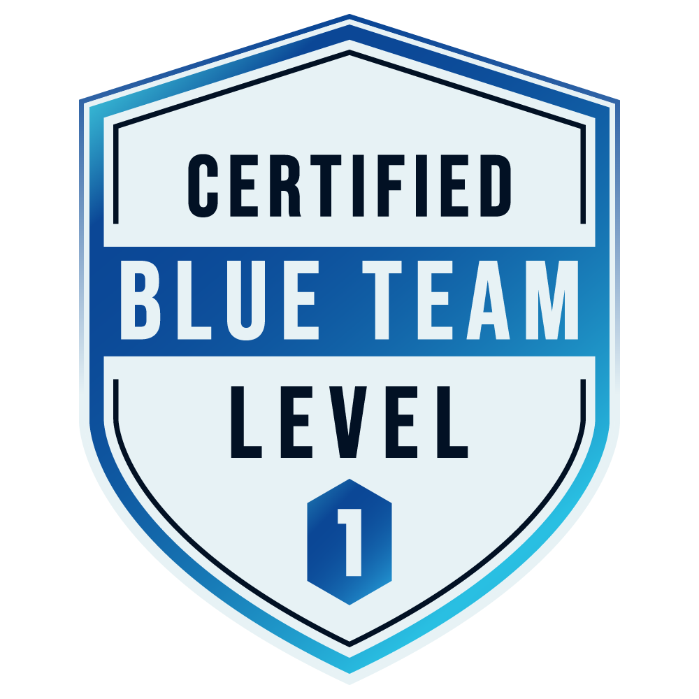 Blue Teams Badge